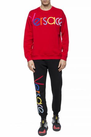 Logo-embroidered sweatshirt, zdjęcie 2 Logo-embroidered sweatshirt od Versace